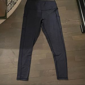 EUC-Aerie Navy leggings with pockets SZ XL